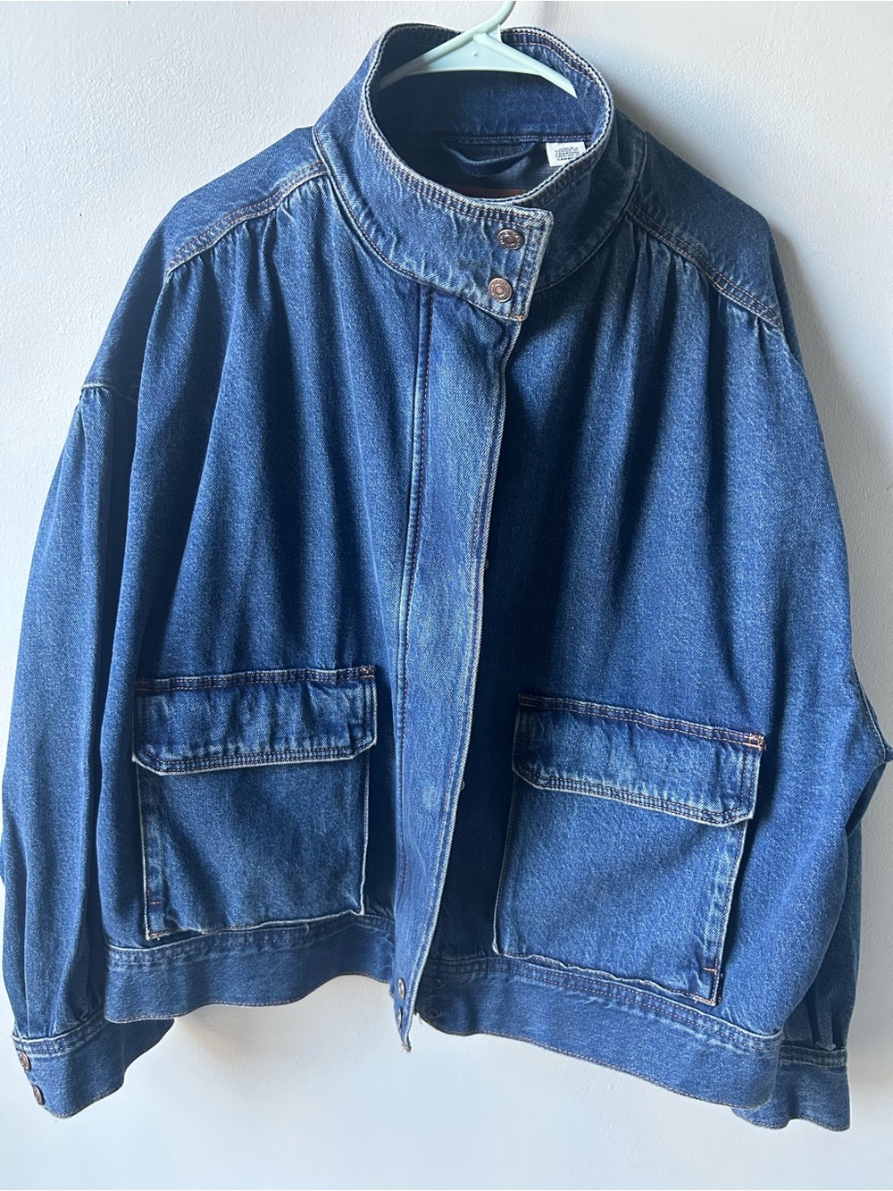 Signature by Levi Strauss/Revolve Trucker Blouson Denim Jacket - Picture 3 of 12